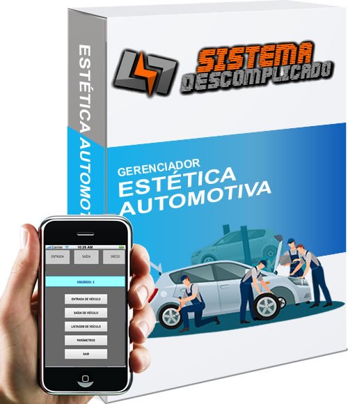Estética Automotiva + TouchScreen -  VE Software 
