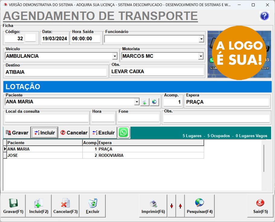 ve software vantagens ATENDIMENTO POSTO DE SAUDE